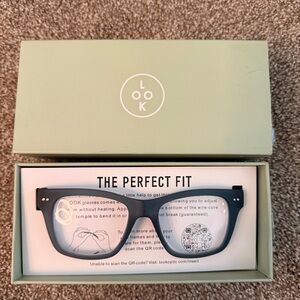 Look Optic Progressive Glasses 2.50 Lake Blue Open Box